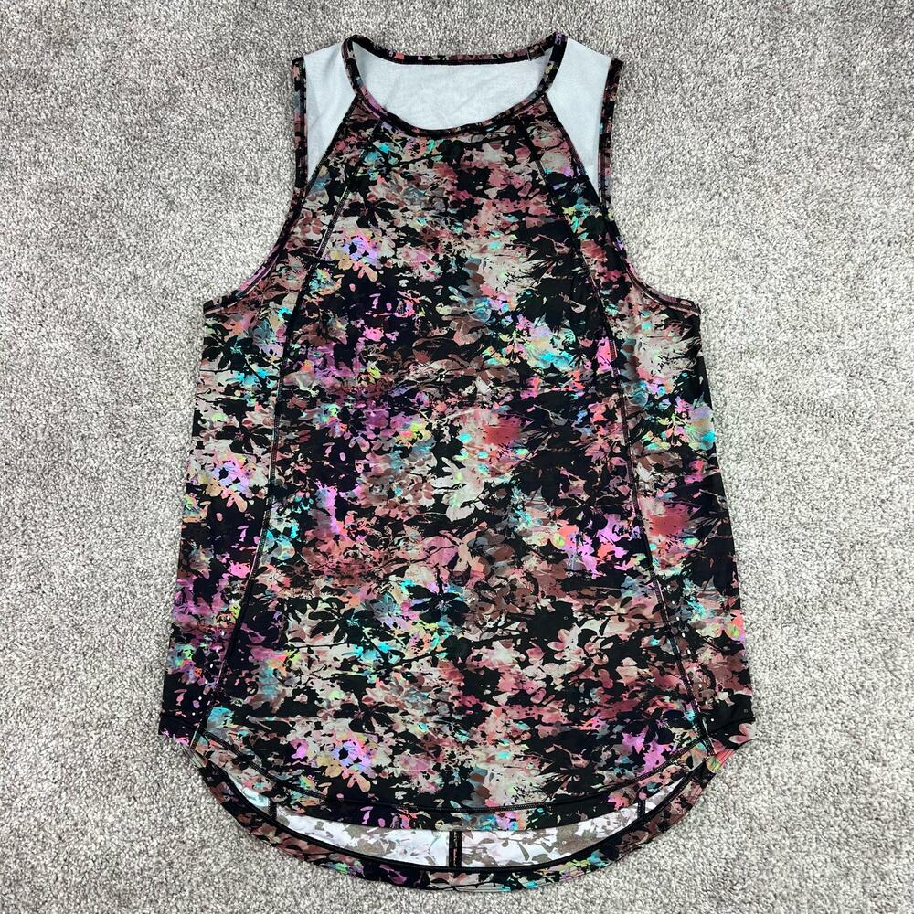 Lululemon Sculpt Tank- measurements shown
